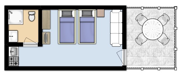 Sample floor plan